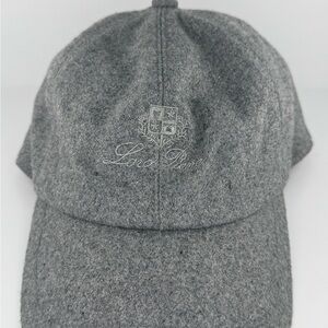 Loro Piana Gray Wool Cap